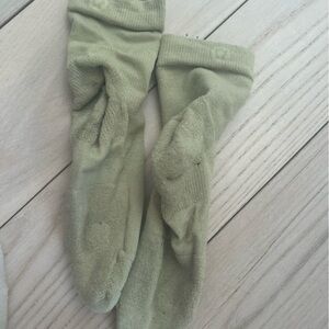 LULULEMON logo socks.